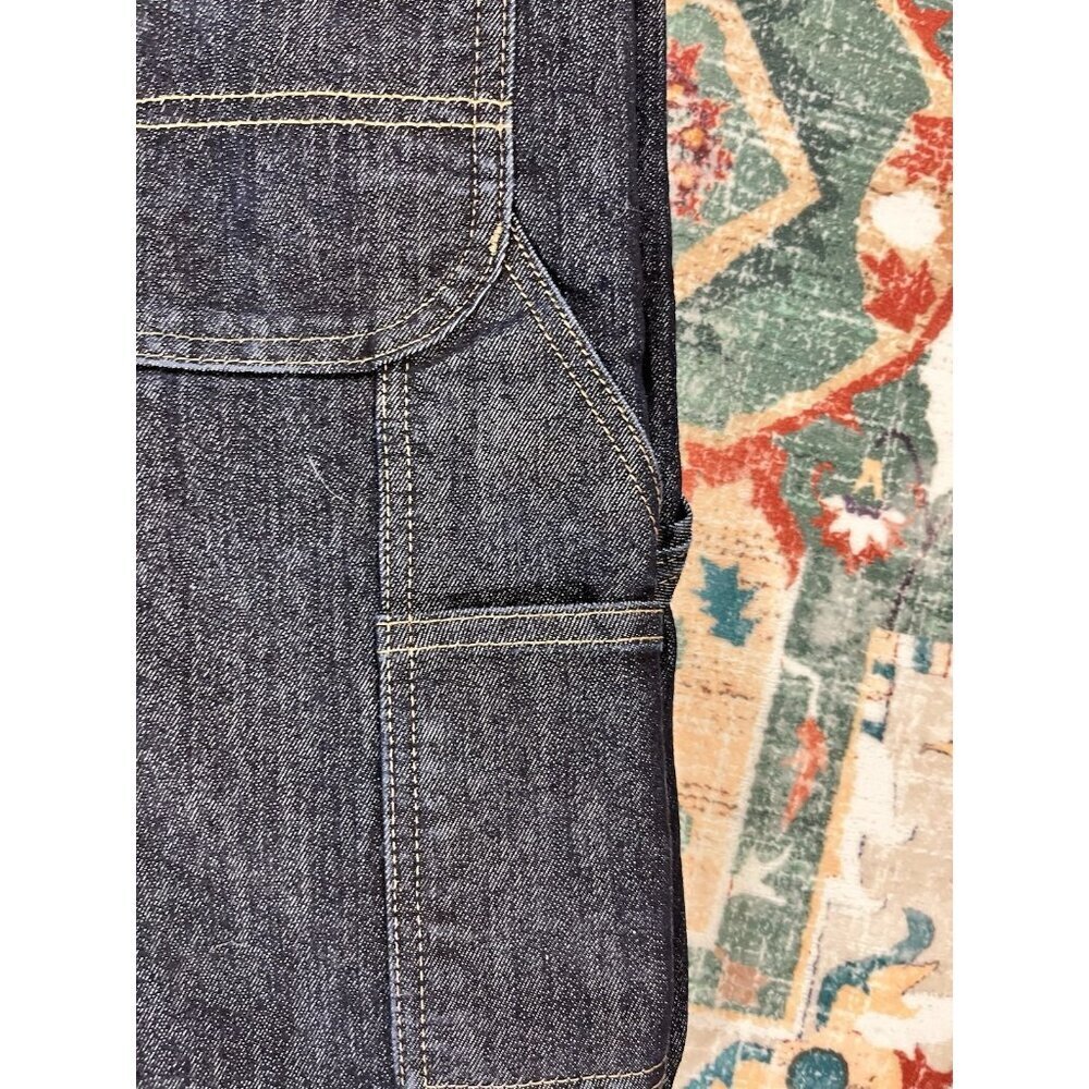 Dickies Men's Cargo Dark Blue Jeans Size 40 X 30 🤖 - Picture 8 of 8